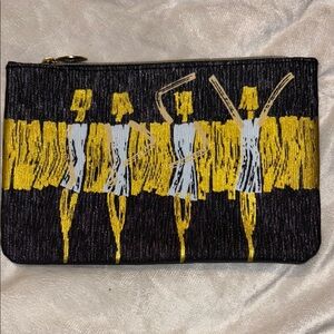 IPSY Black and Yellow Multi Purpose Bag